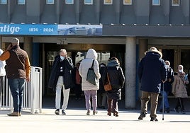 Entrada al Hospital General Universitario de Segovia.