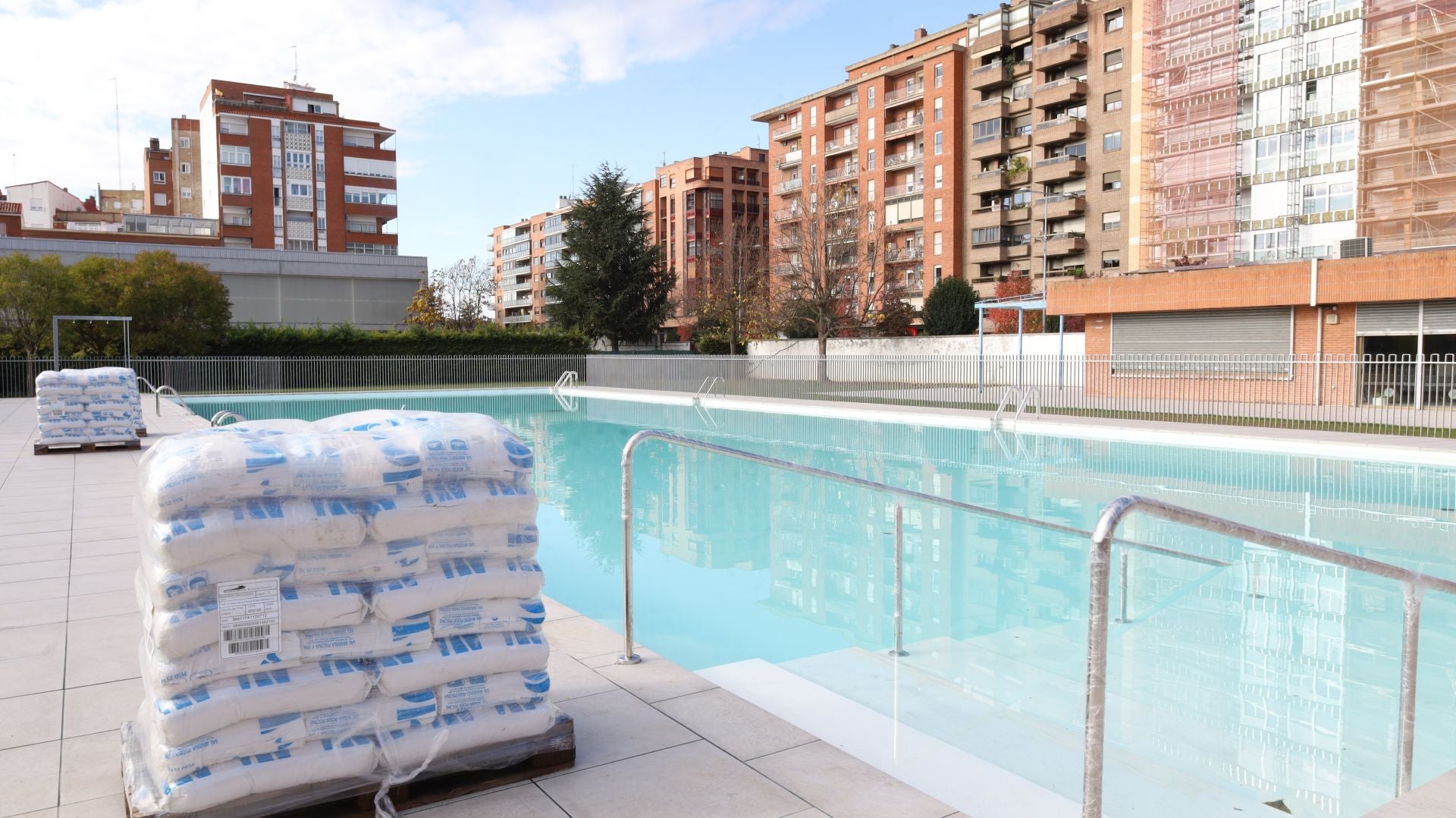 La piscina del Campo de la Juventud, tras la reforma.