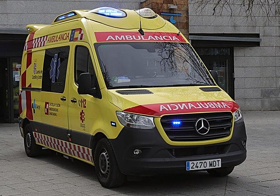 Herido un ciclista en una colisión con un vehículo en la avenida de Castilla