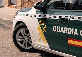 Coche de la Guardia Civil en una imagen de archivo.