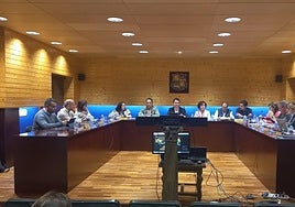 Pleno del Ayuntamiento de Medina de Rioseco en el que se aprobó el presupuesto de 2026