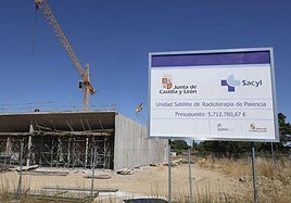 Imagen de archivo de las obras de radioterapia.
