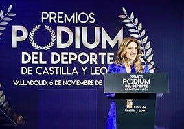 Imágenes de la gala de los Premios Podium celebrada este jueves en el Monasterio de Nuestra Señora de Prado de Valladolid