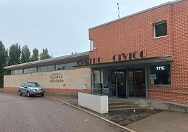 Centro Cívico de Serrada, donde ocurrió uno de los robos.