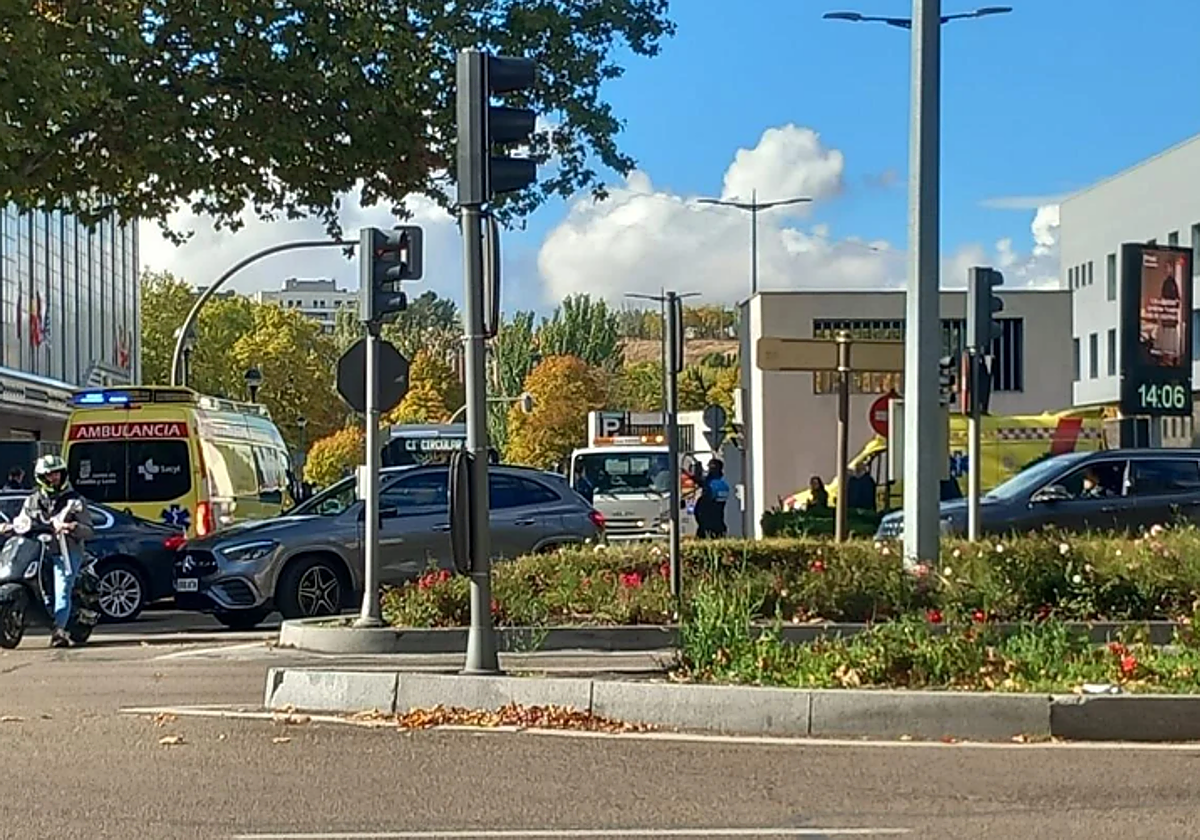 Imagen de un accidente anterior en la misma zona.