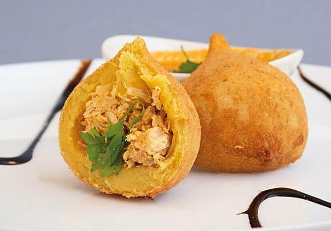 'Coxinha Brasileña' de Eli Gastrobal Grill.