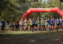 Doscientos atletas participan en el trail de Los Tres Cerros Palentinos