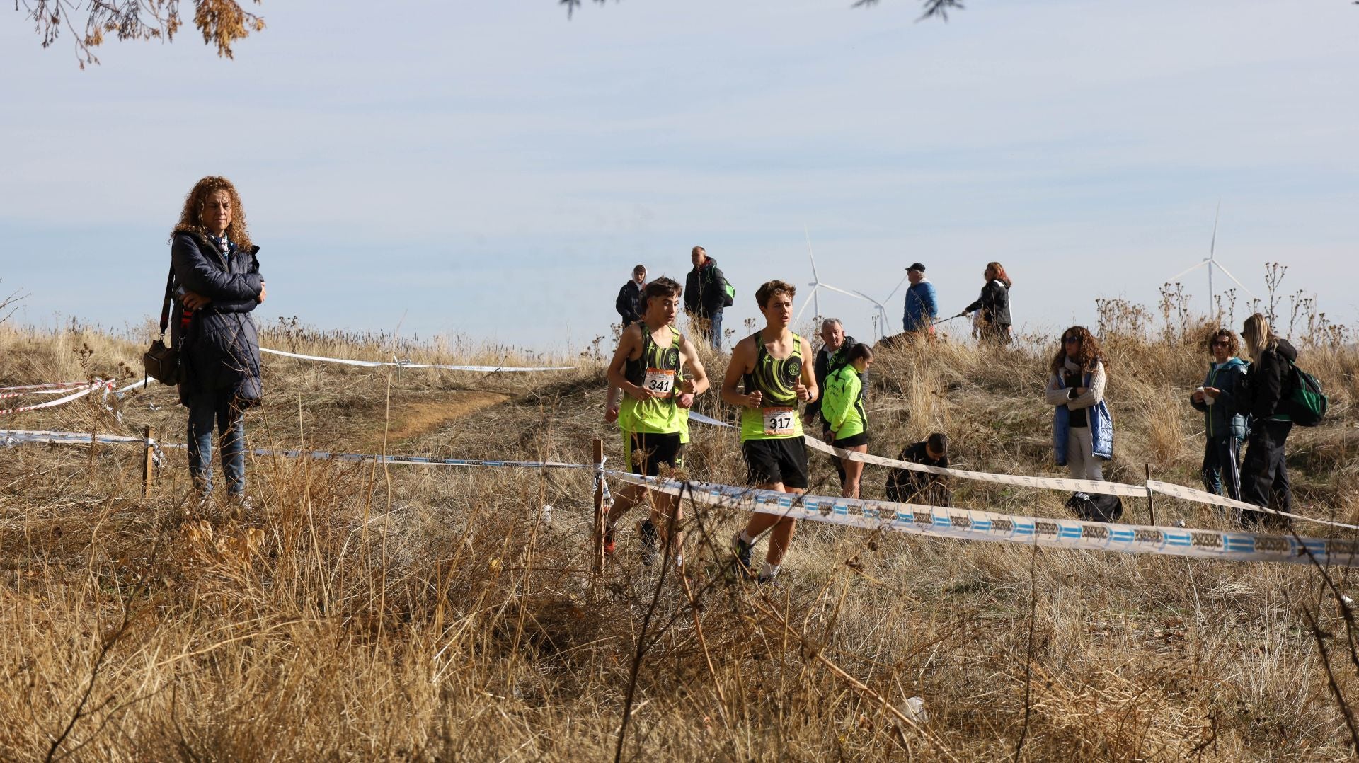 Doscientos atletas participan en el trail de Los Tres Cerros Palentinos