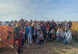 Participantes en esta cita enoturística en Cigales