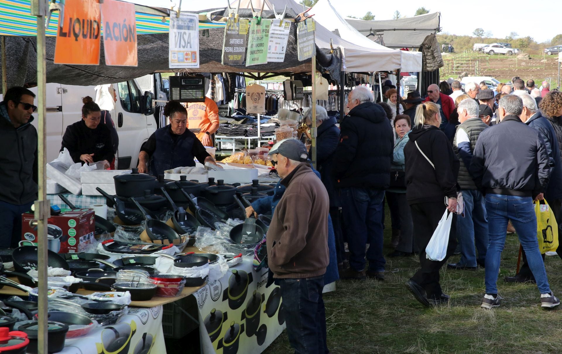 Fotos de la Feria del Ganado de Navafría... sin ganado