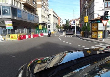 El asfaltado de Gamazo y la plaza de Madrid pondrá fin la próxima semana a cinco meses de cortes