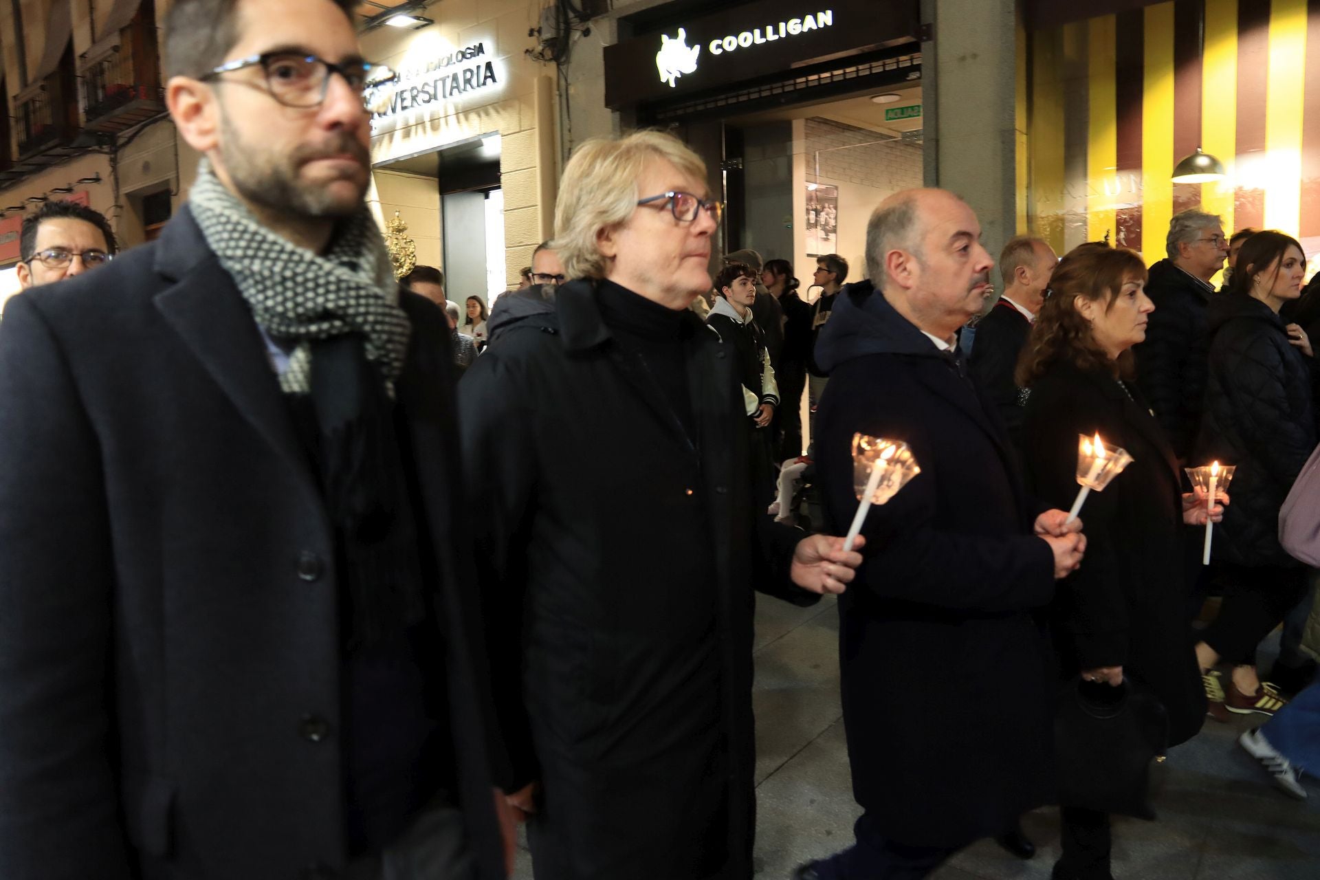Fotografías de la procesión extraordinaria del Cautivo de San José por Segovia