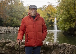 Luis Guillermo Marcano Radaelli en el Campo Grande de Valladolid