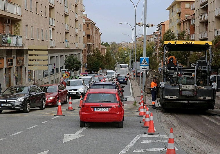 Inicio de los trabajos en Ezequiel González.