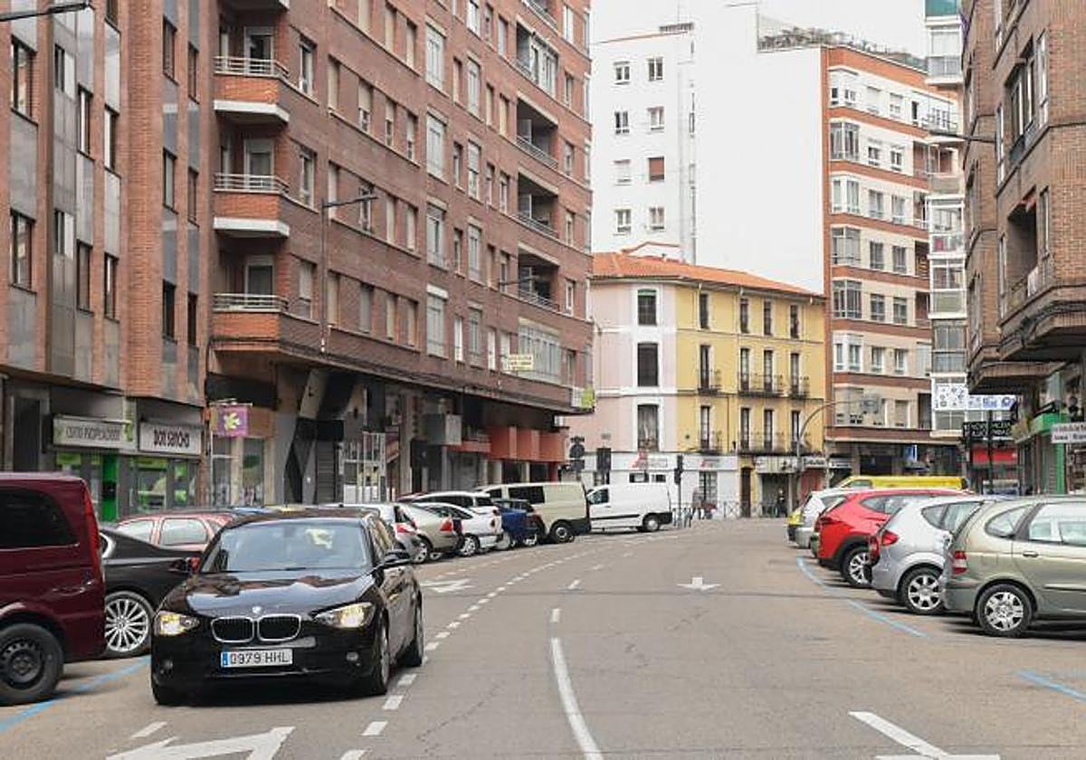 Vista de la Calle San Luis, donde se produjeron los hechos.