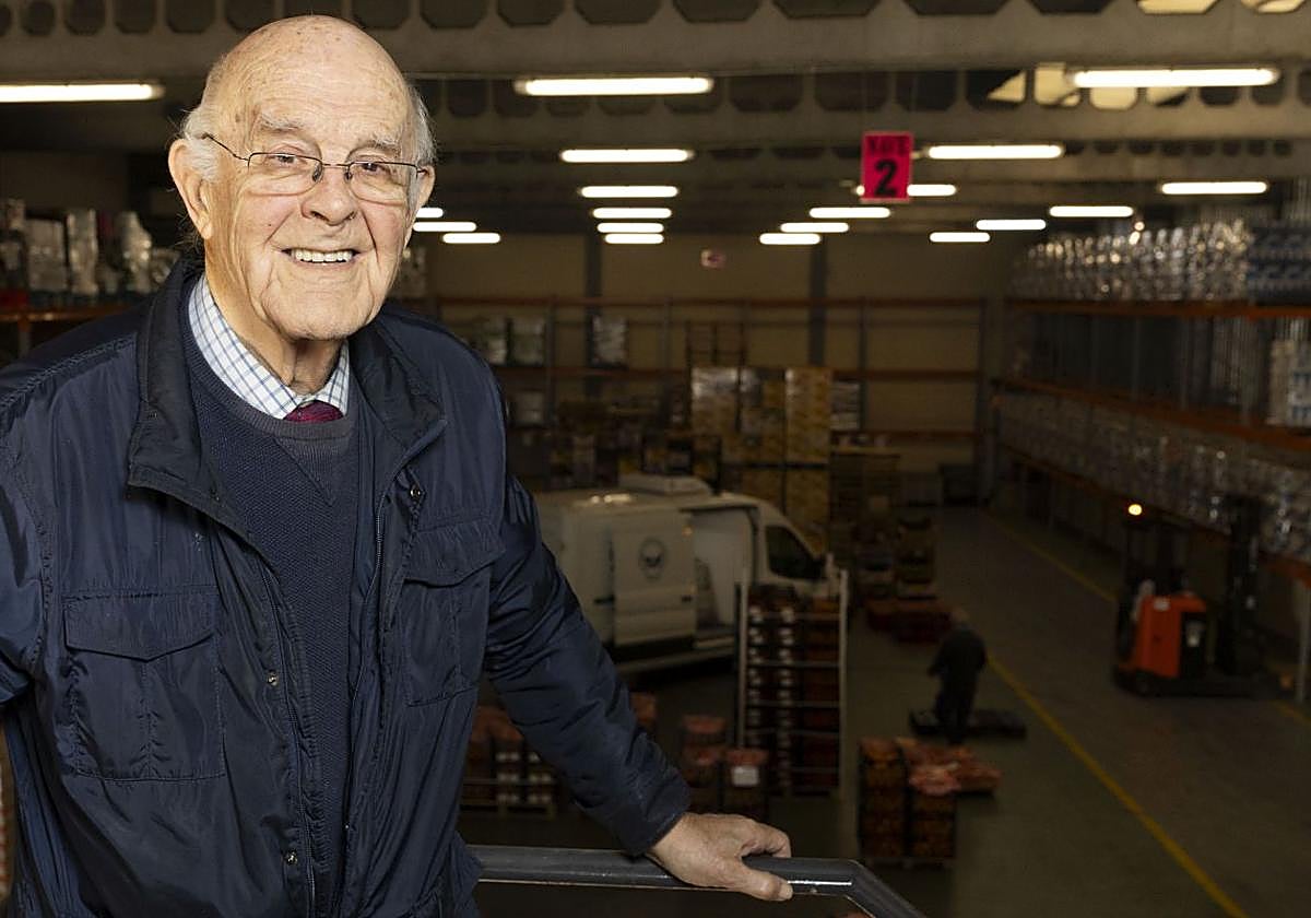 Jesús Mediavilla, presidente del Banco de Alimentos de Valladolid.