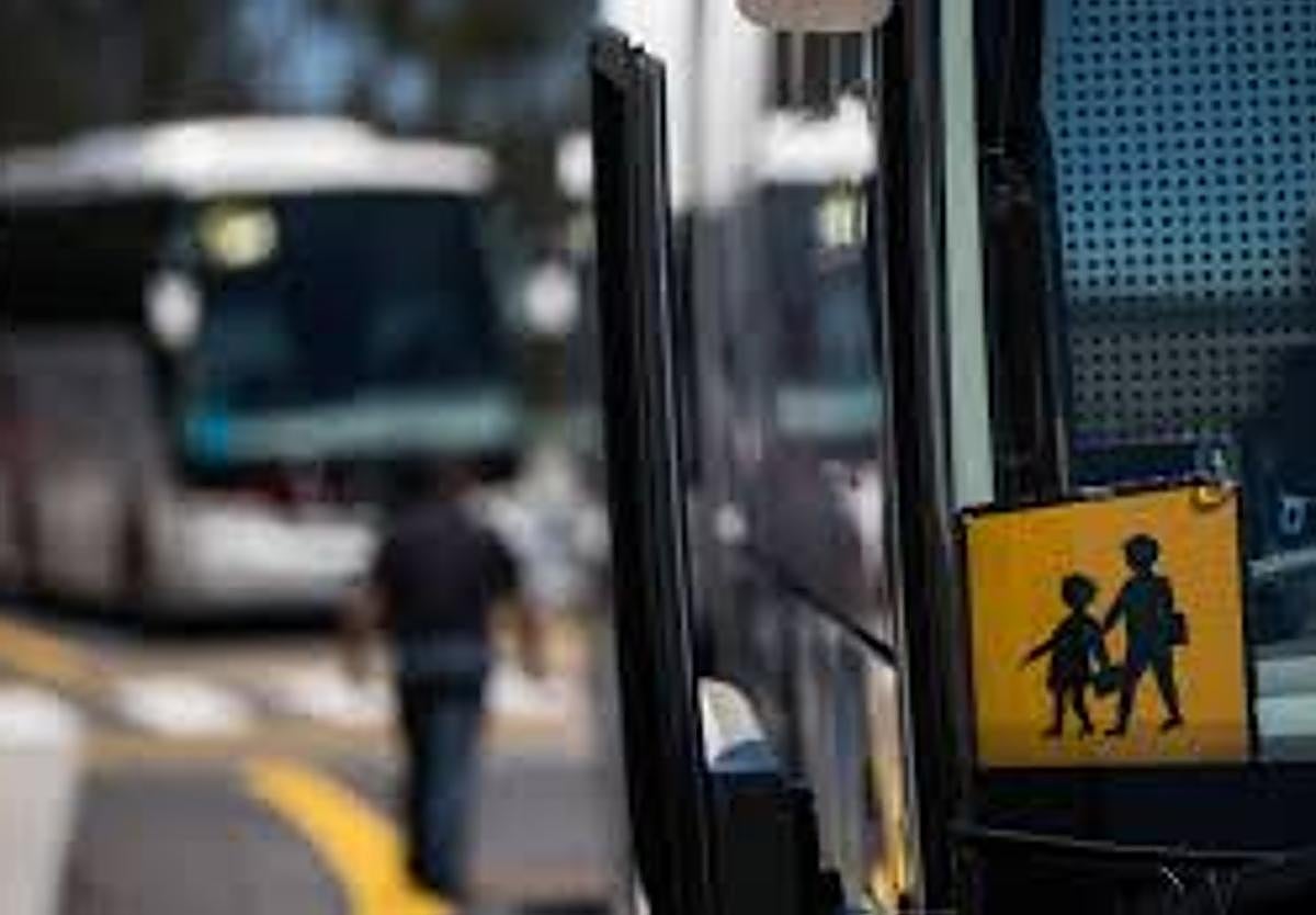 Imagen de archivo de un autobús escolar.