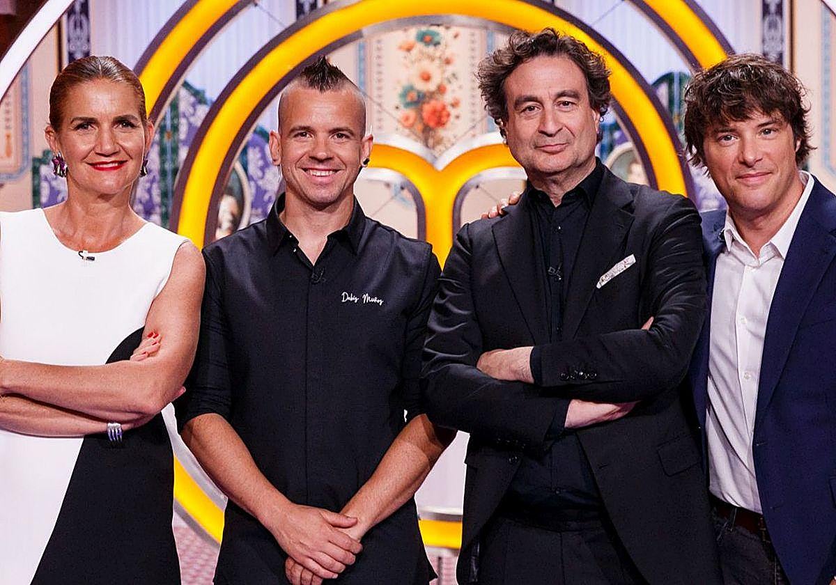 Jurado de 'Masterchef Celebrity' junto a David Muñoz.