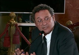 El fiscal general del Estado, Álvaro García Ortiz, durante su declaración ante el Tribunal Supremo (TS), que este miércoles.