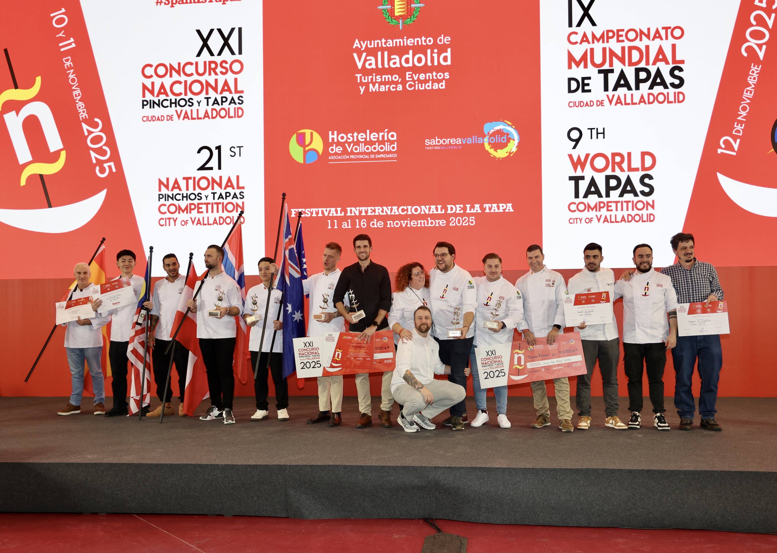 Las imágenes de la final del Concurso Nacional y Mundial de Tapas Ciudad de Valladolid