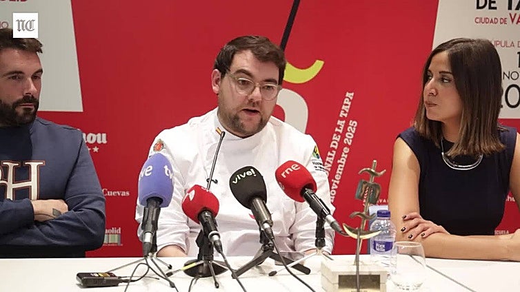 Lechazo y carne de canguro: así explican sus creaciones los ganadores del Nacional y Mundial de Tapas 2025