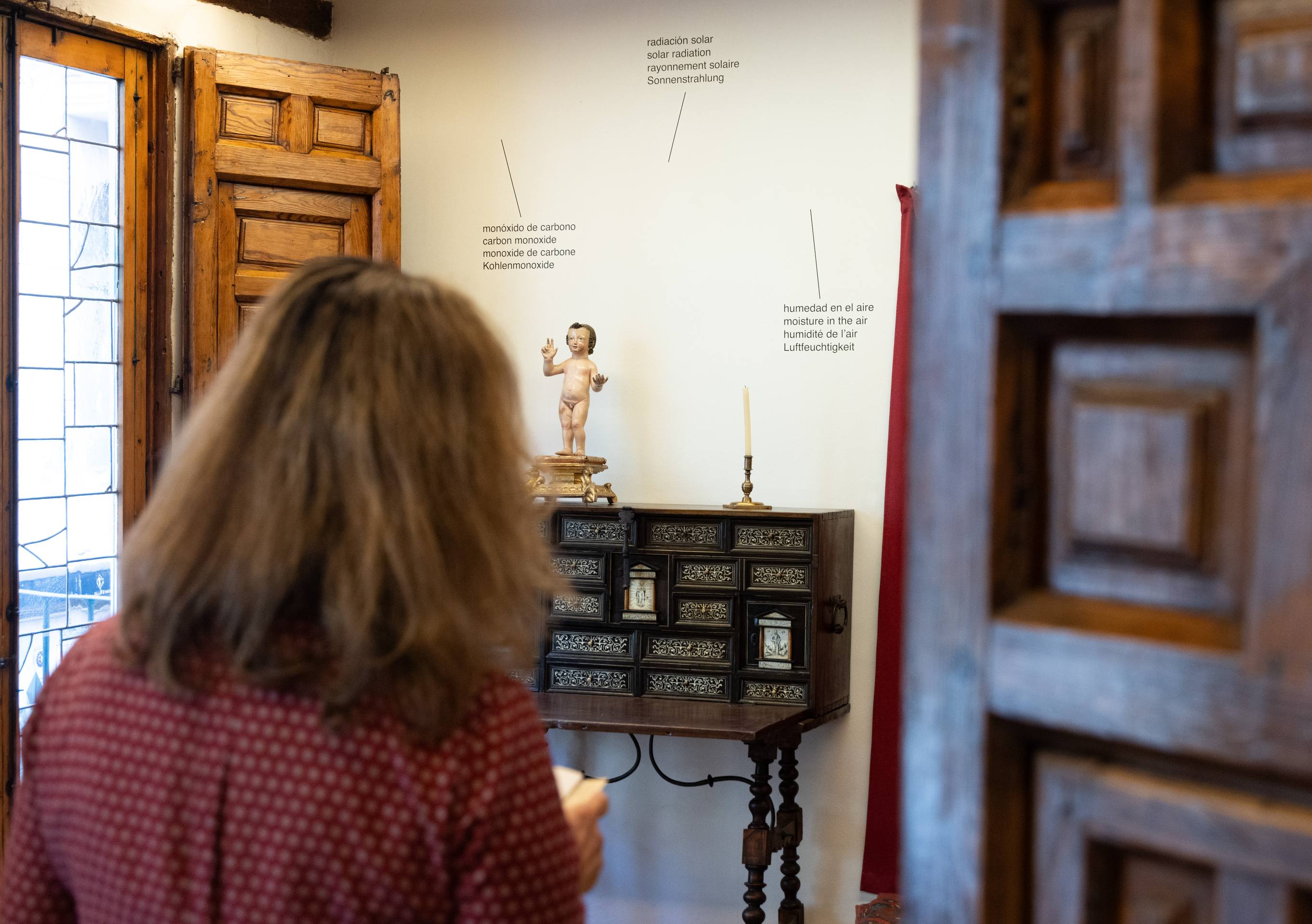 La exposición de Ignasi Aballí en la Casa de Cervantes, en imágenes