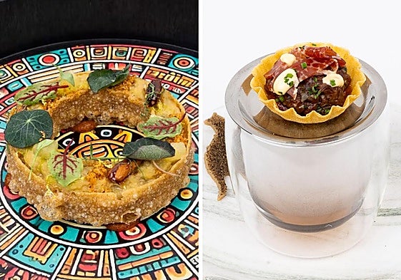 Las tapas ganadoras de los concursos Nacional y Mundial de Pinchos celebrados en Valladolid.