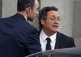 El fiscal general, Álvaro García Ortiz, a su llegada el pasado jueves al Tribunal Suprem