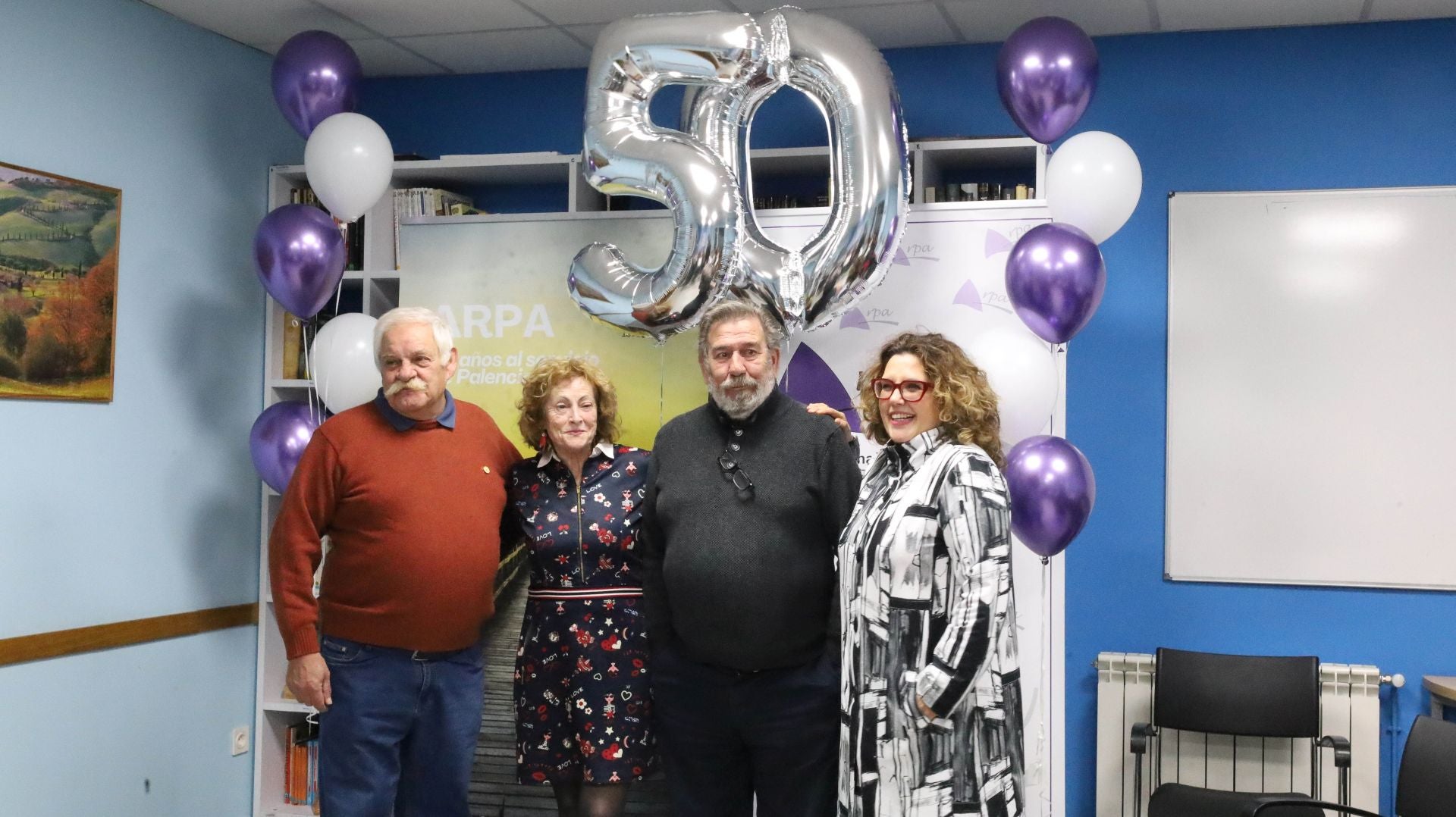 Cincuenta años de apoyo a los enfermos de Palencia