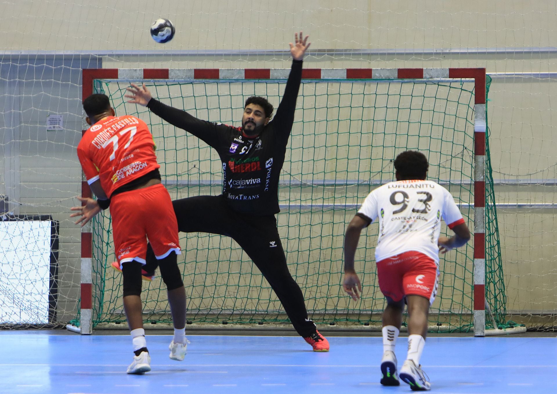 Fotos de la victoria del Balonmano Nava