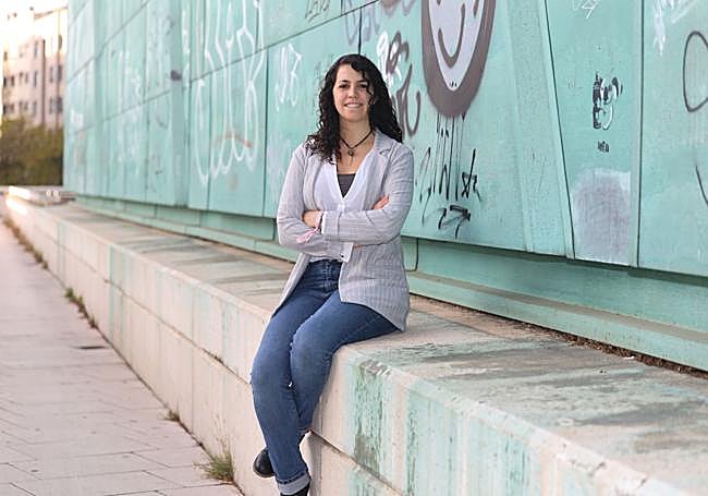 Ana Krotenberg durante su última visita a su ciudad natal.
