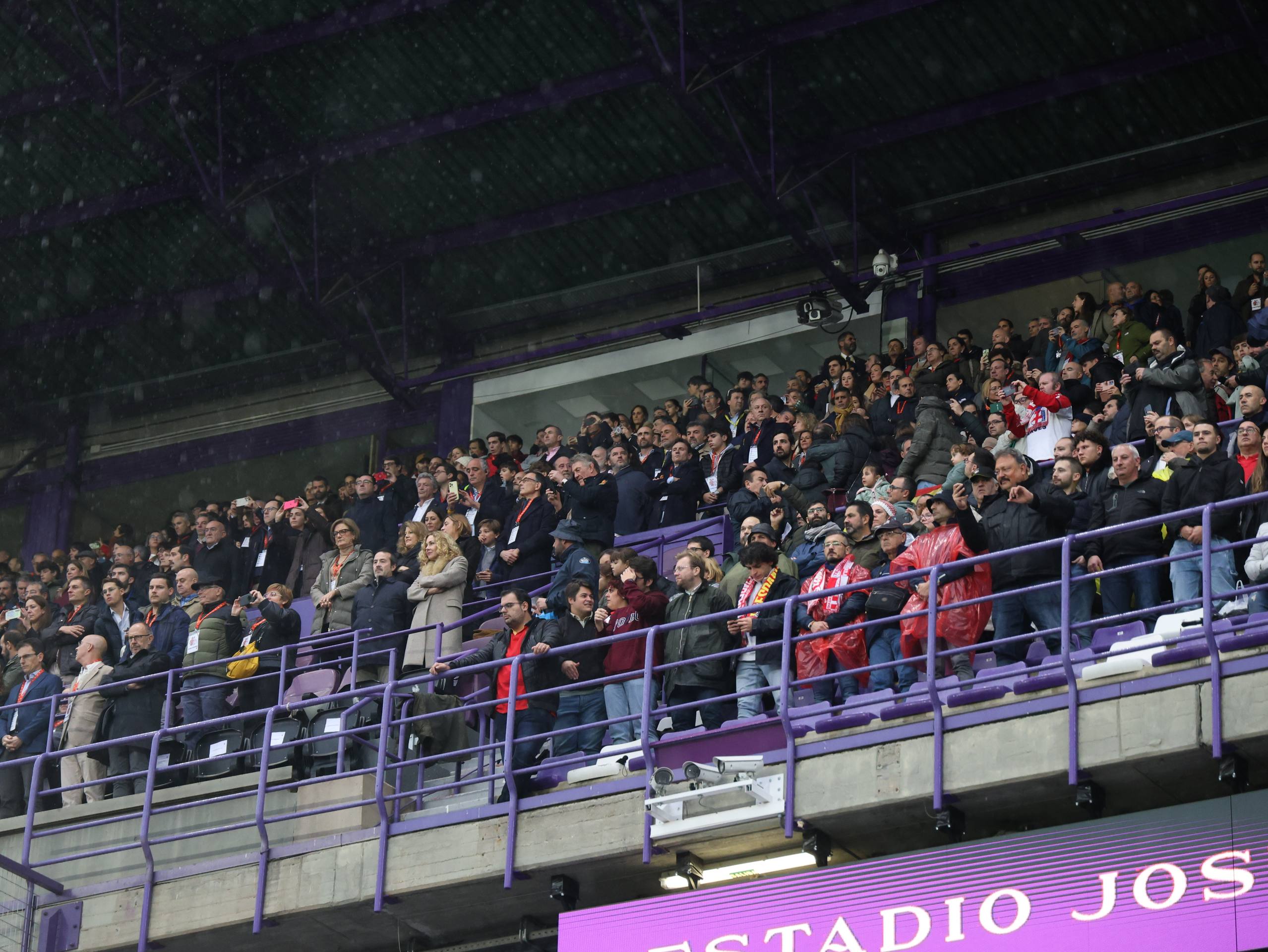 La derrota de España ante Inglaterra A en Zorrilla, en imágenes