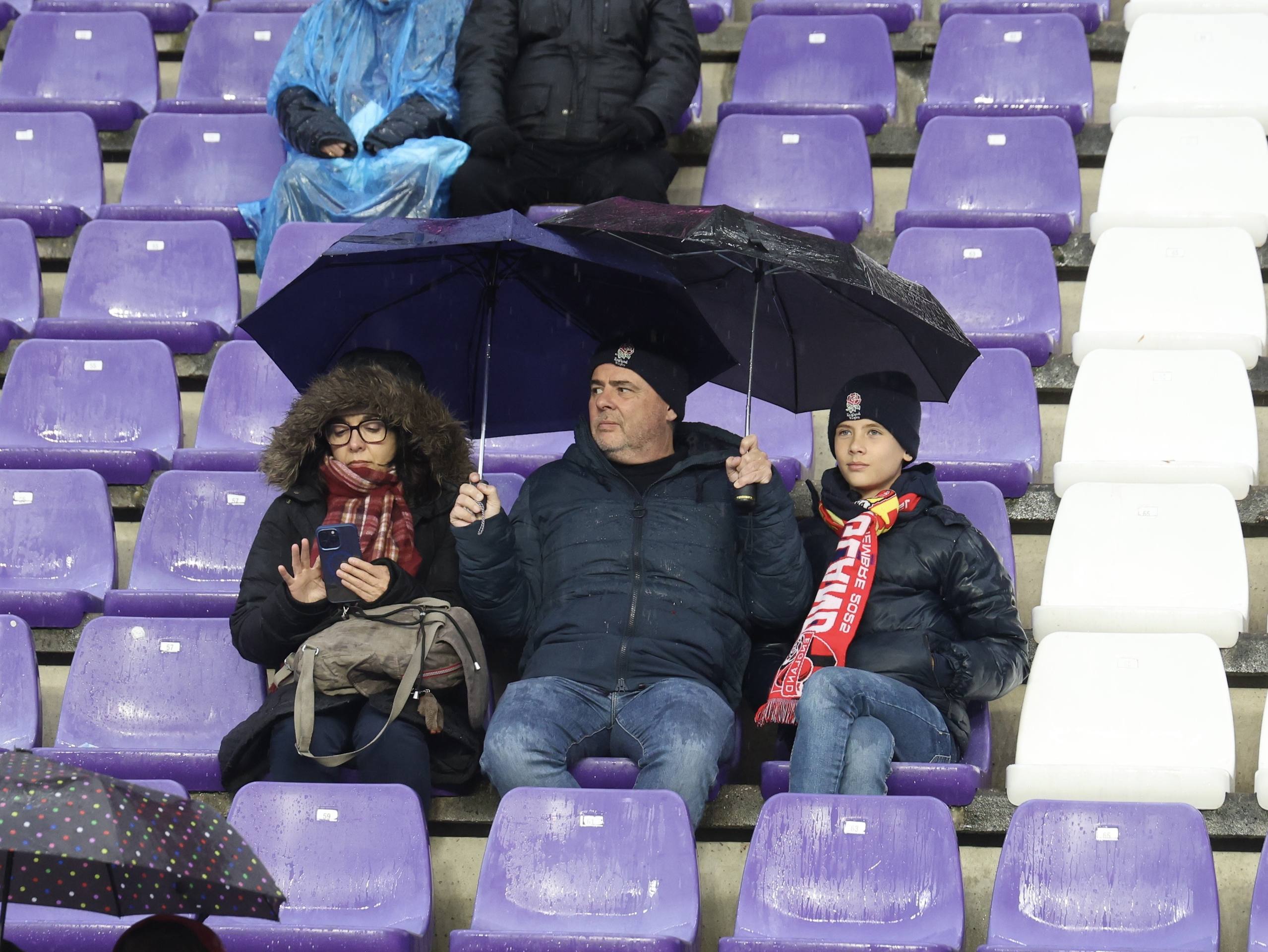 La derrota de España ante Inglaterra A en Zorrilla, en imágenes