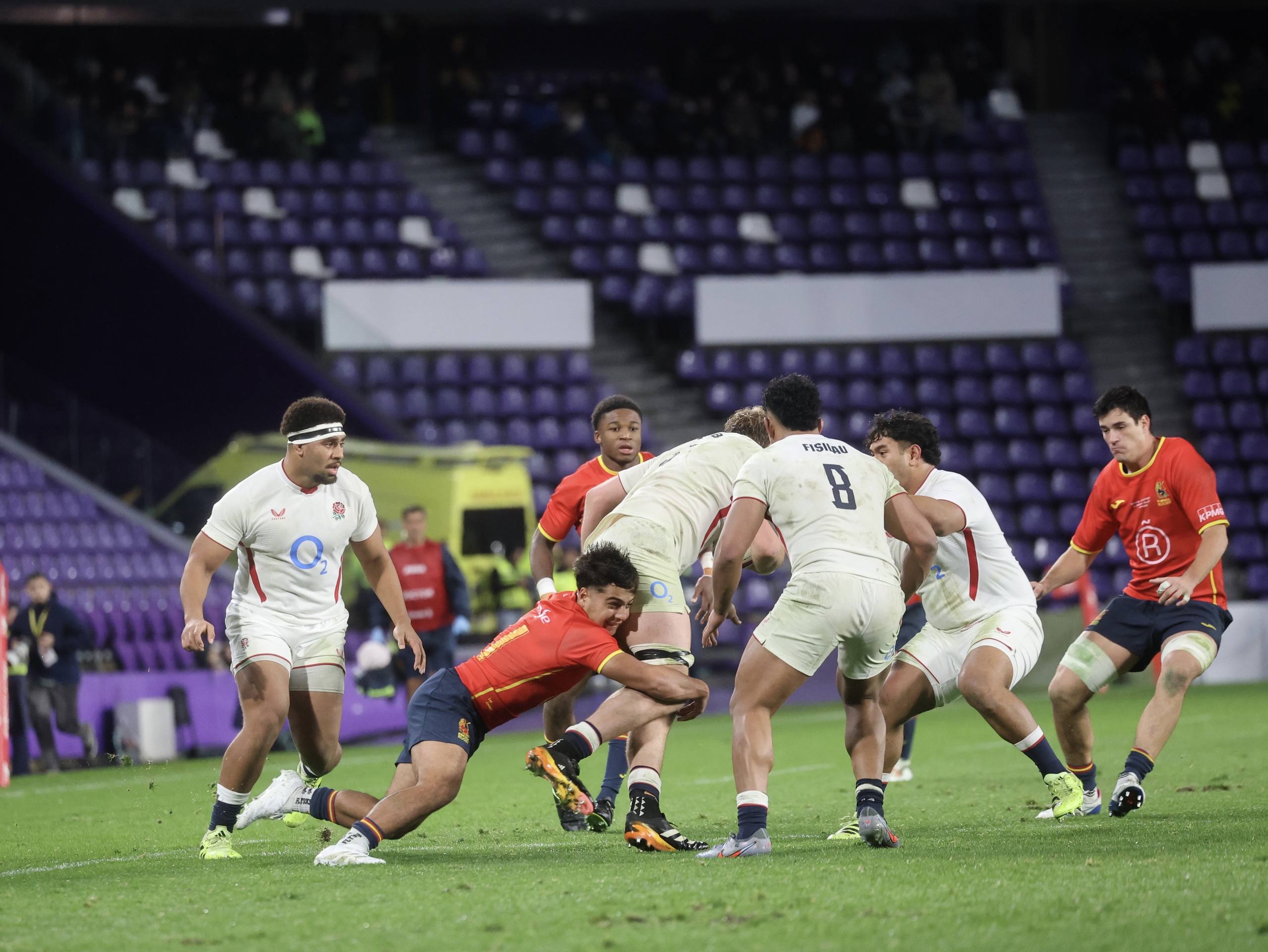 La derrota de España ante Inglaterra A en Zorrilla, en imágenes
