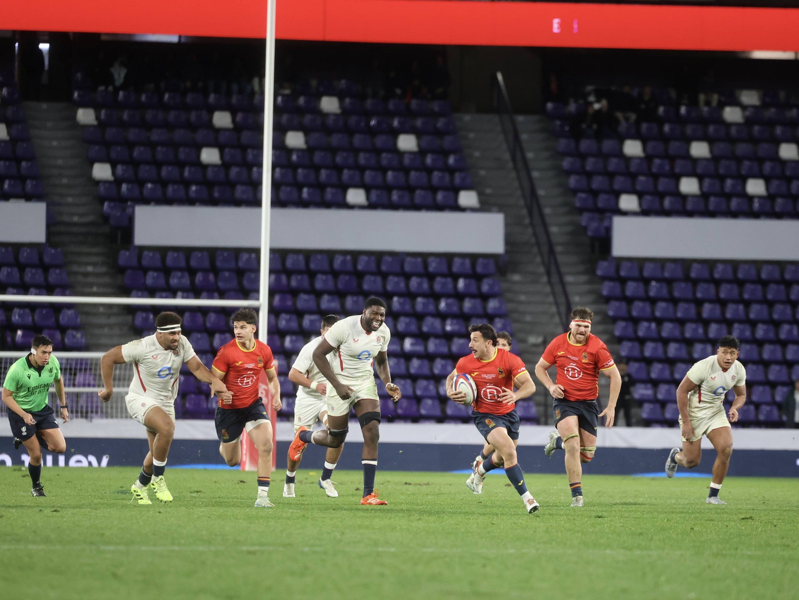 La derrota de España ante Inglaterra A en Zorrilla, en imágenes