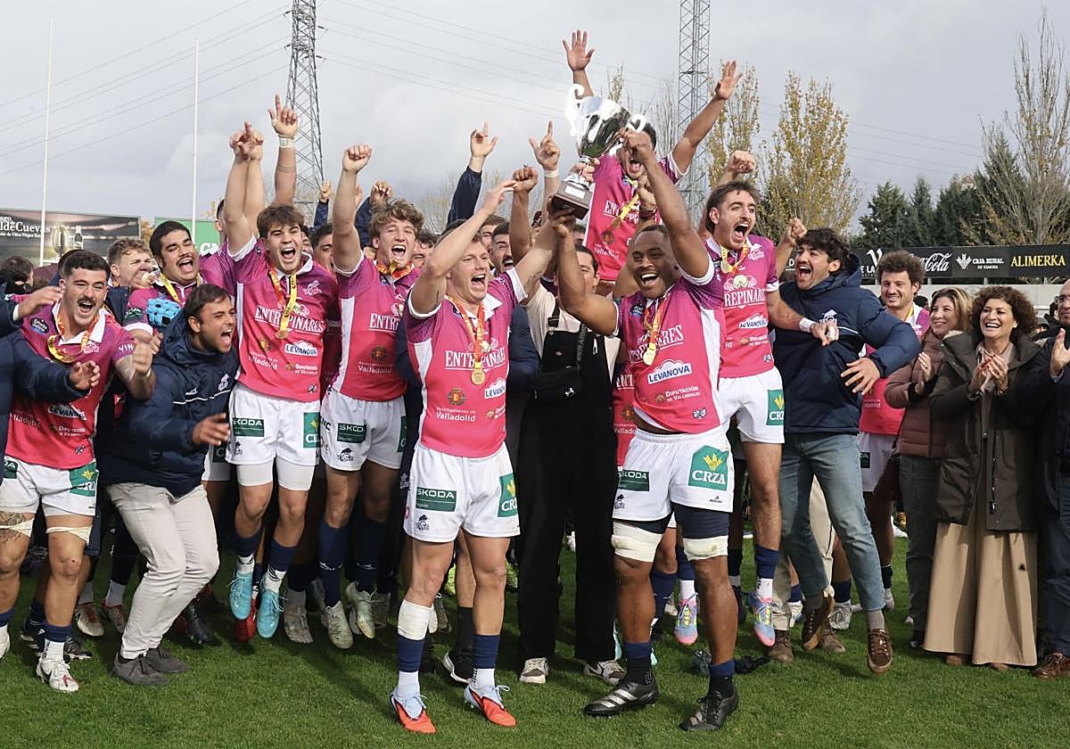 Las imágenes de la victoria del VRAC en la Supercopa de España de rugby
