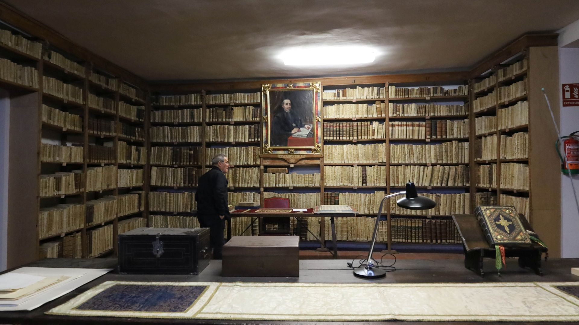 Así es la desconocida Biblioteca de la Catedral de Palencia