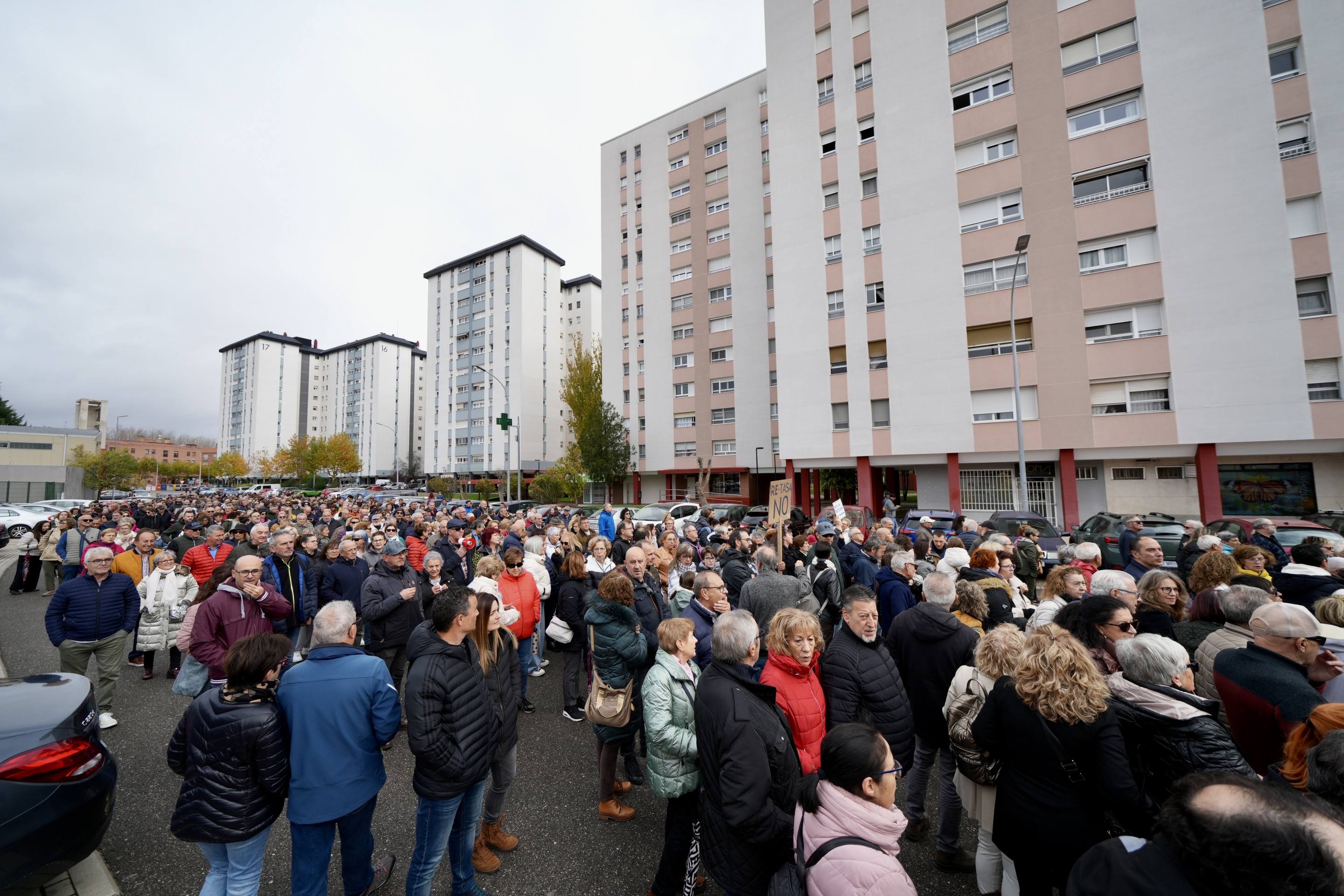 Las imágenes de la manifestación en Laguna de Duero