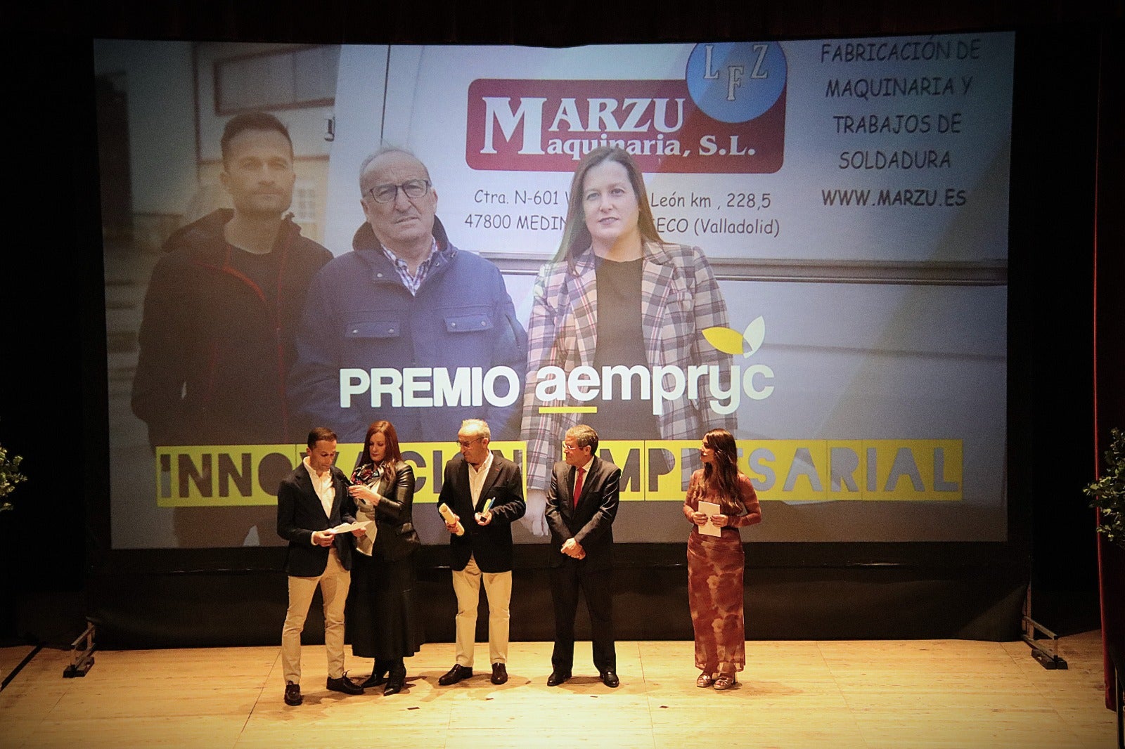 Merecido reconocimiento a la labor y el esfuerzo de las empresas de Rioseco y la comarca