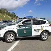 Guardia Civil, en el alto de Navacerrada.