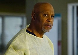 James Pickens Jr. en una secuencia de 'Anatomía de Grey'.
