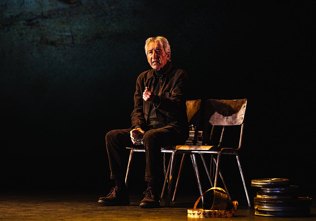 José Sacristán interpreta a Fernando Fernán-Gómez en 'El hijo de la cómica'.