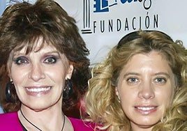 Encarnita Polo y su hija Raquel Waitzman, en una imagen de archivo.