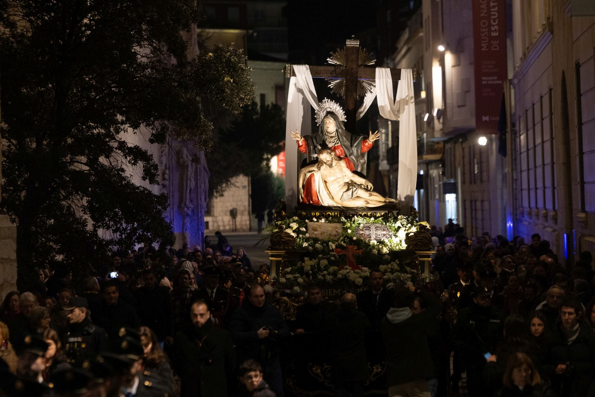 Las imágenes de la procesión de la Virgen de la Piedad en Valladolid