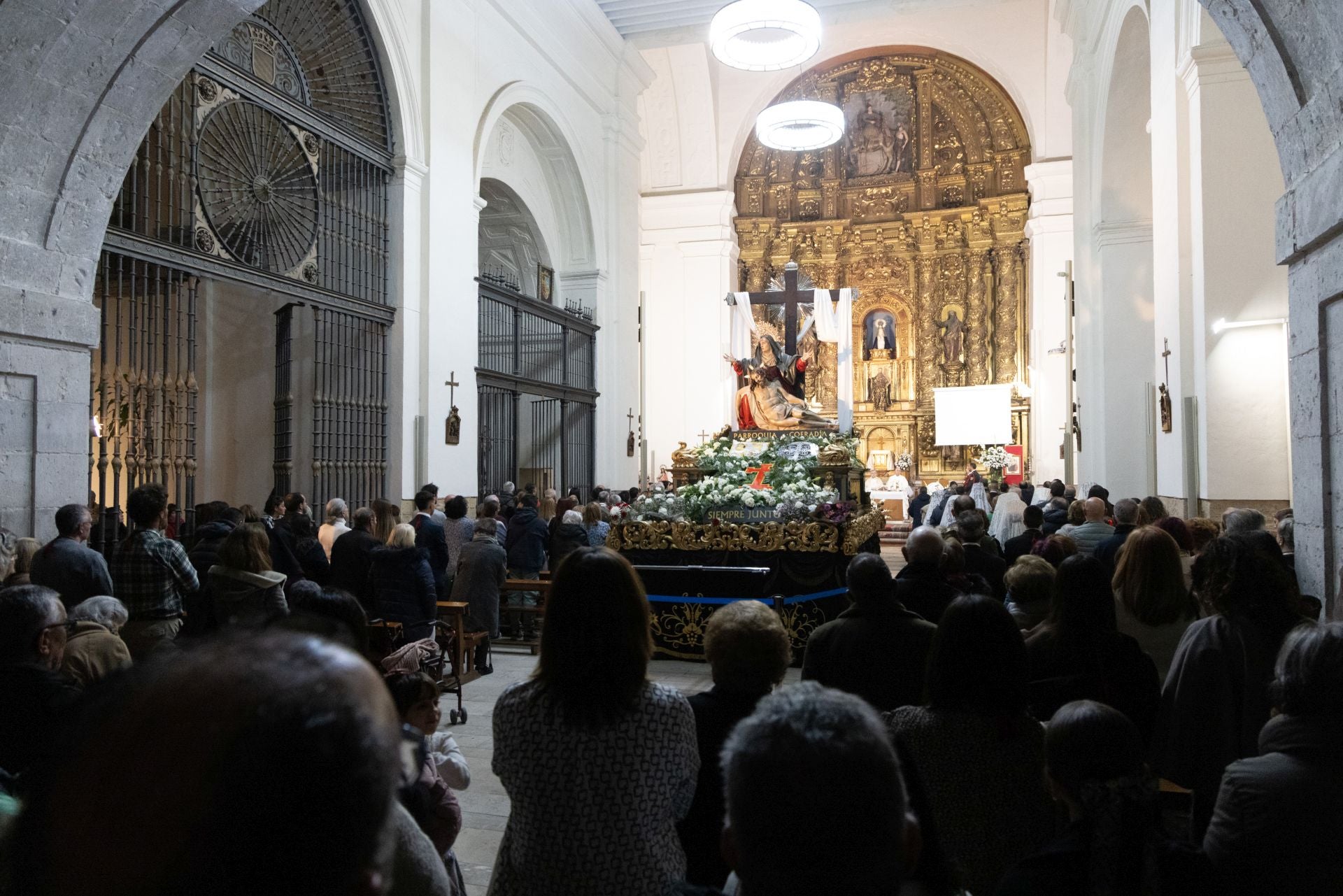 Las imágenes de la procesión de la Virgen de la Piedad en Valladolid