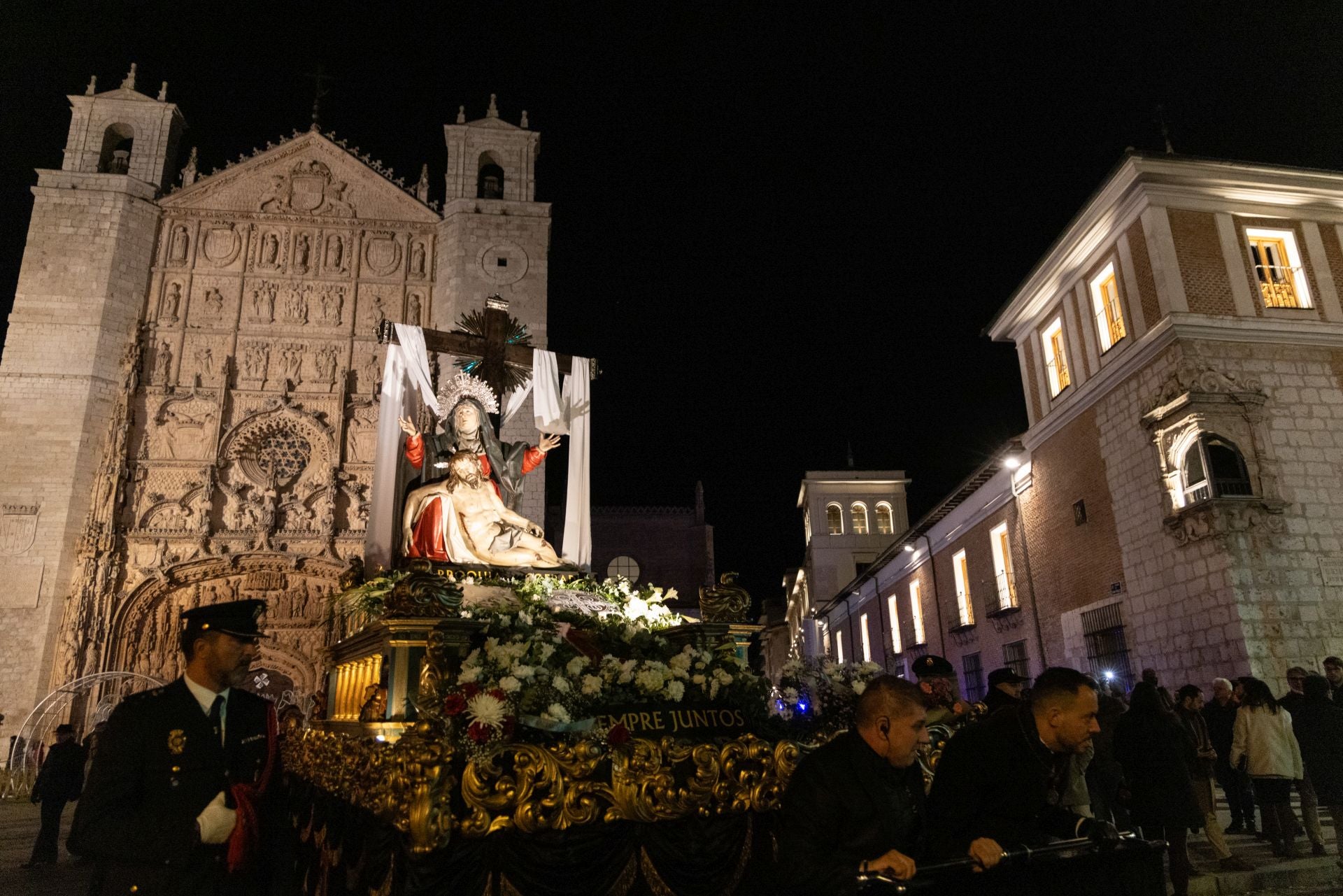 Las imágenes de la procesión de la Virgen de la Piedad en Valladolid