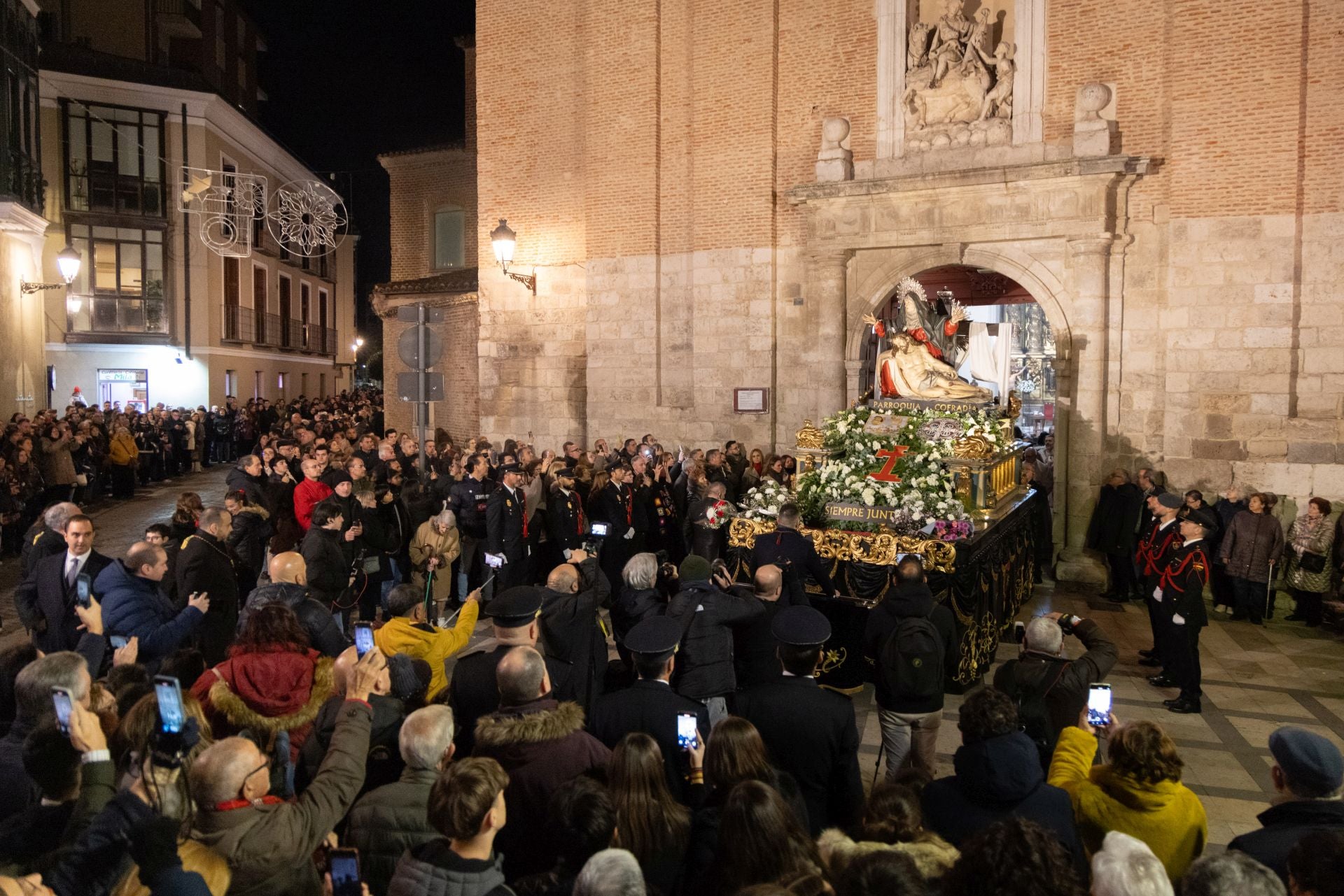 Las imágenes de la procesión de la Virgen de la Piedad en Valladolid