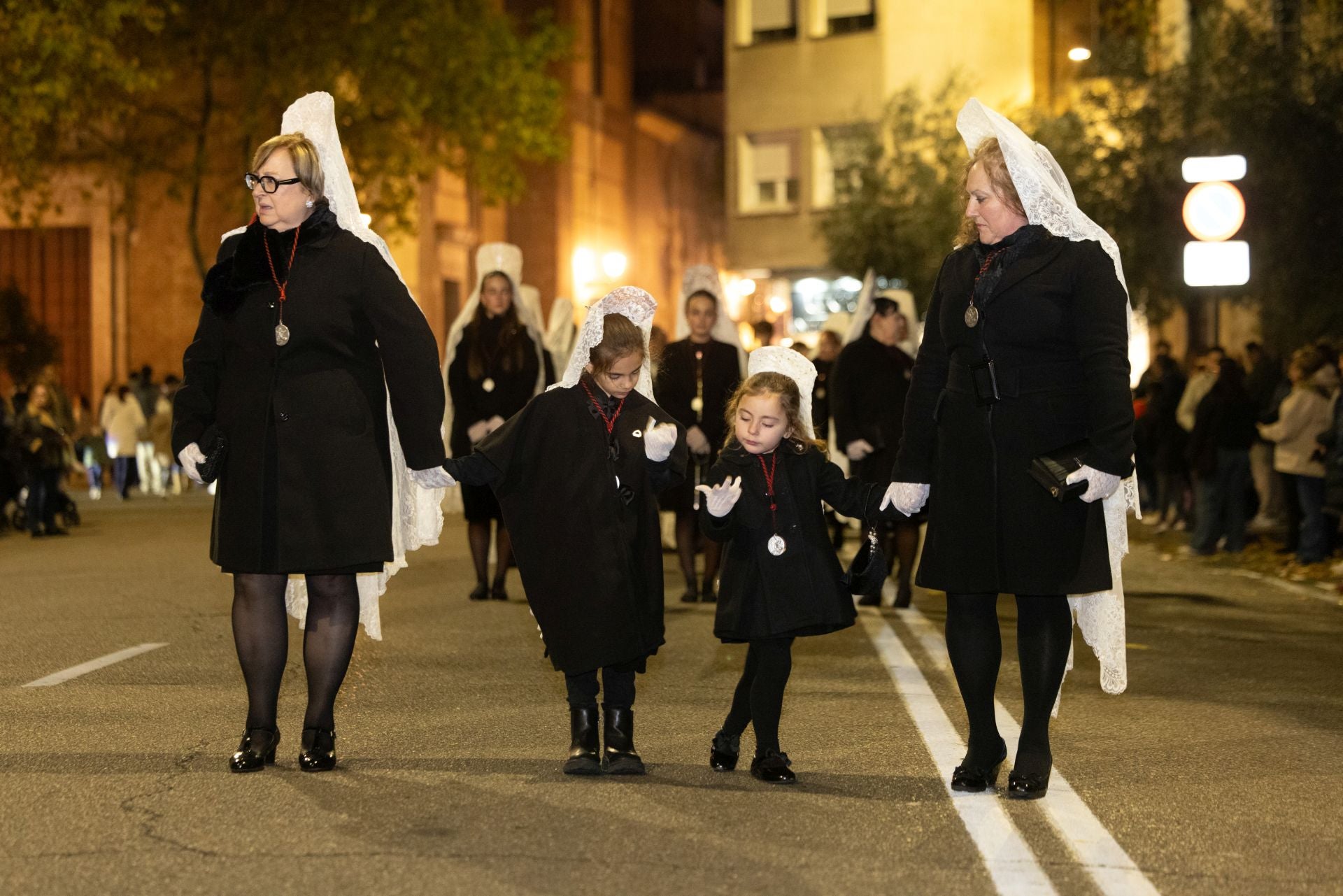 Las imágenes de la procesión de la Virgen de la Piedad en Valladolid