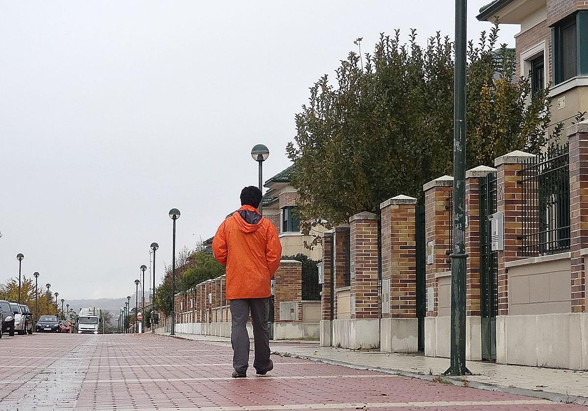 Imagen de archivo de la calle Madroño, en una urbanización de Covaresa.