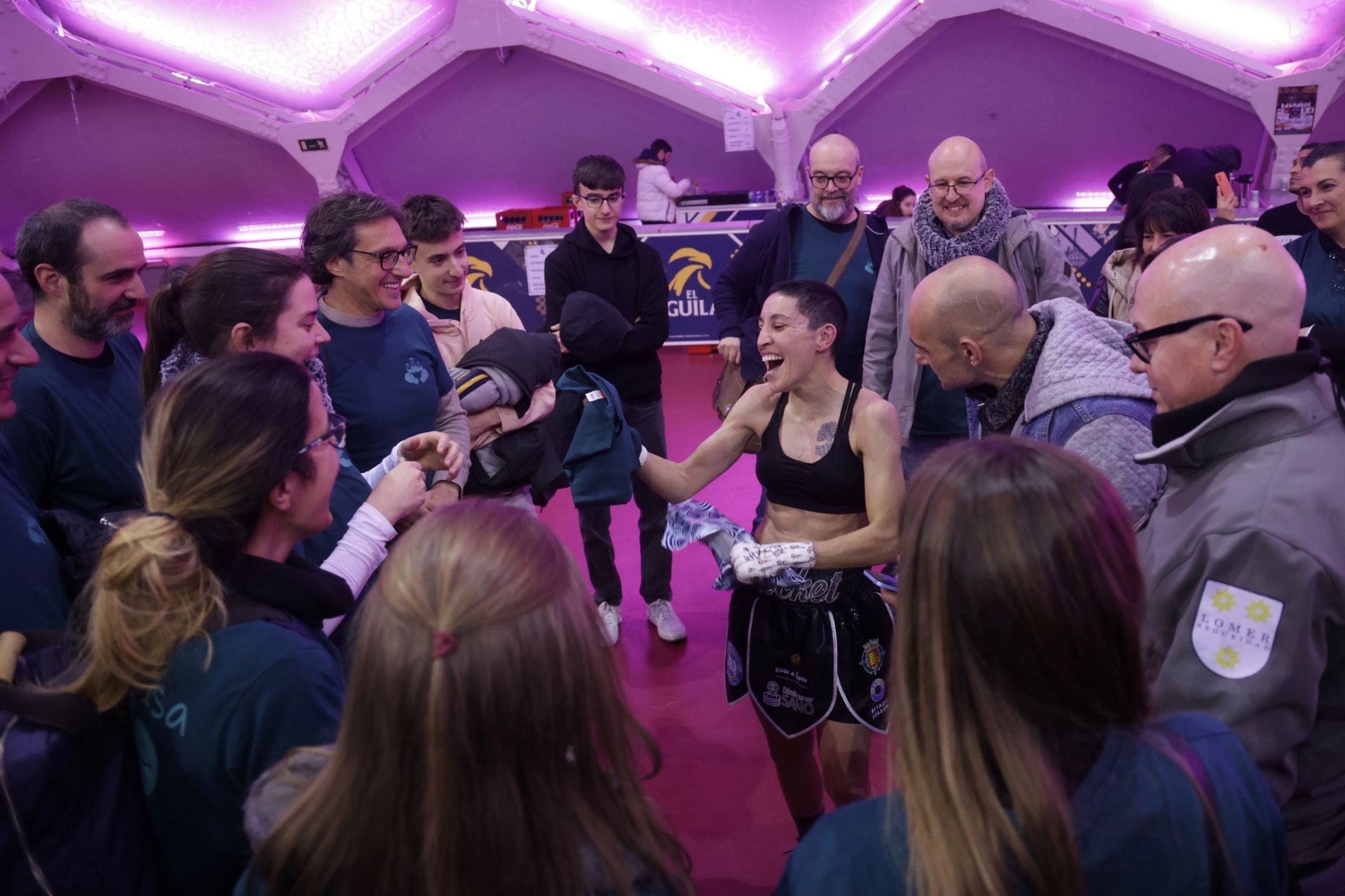 En imágenes la victoria de Isa Rivero, la nueva campeona del mundo de boxeo